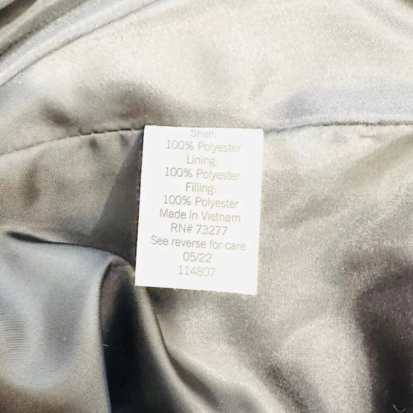 NWT CROFT & BARROW Women Button Down Quilted Vines Pattern Jacket Lightweight PM - Picture 14 of 15